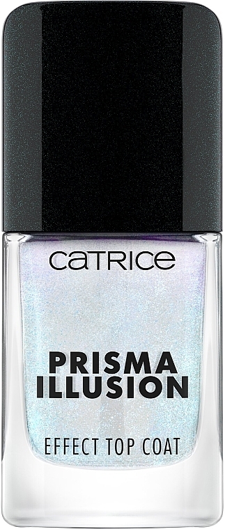 Top Coat with Prismatic Effect - Catrice Prisma Illusion Effect Galactic Dust Top Coat — photo N2