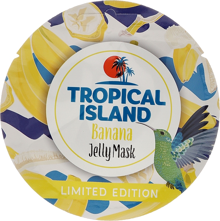 Face Mask "Banana" - Marion Tropical Island Banana Jelly Mask — photo N1