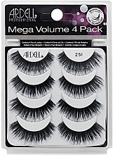 Fragrances, Perfumes, Cosmetics False Lashes Kit - Ardell Mega Volume 4 Pack 251 Lashes