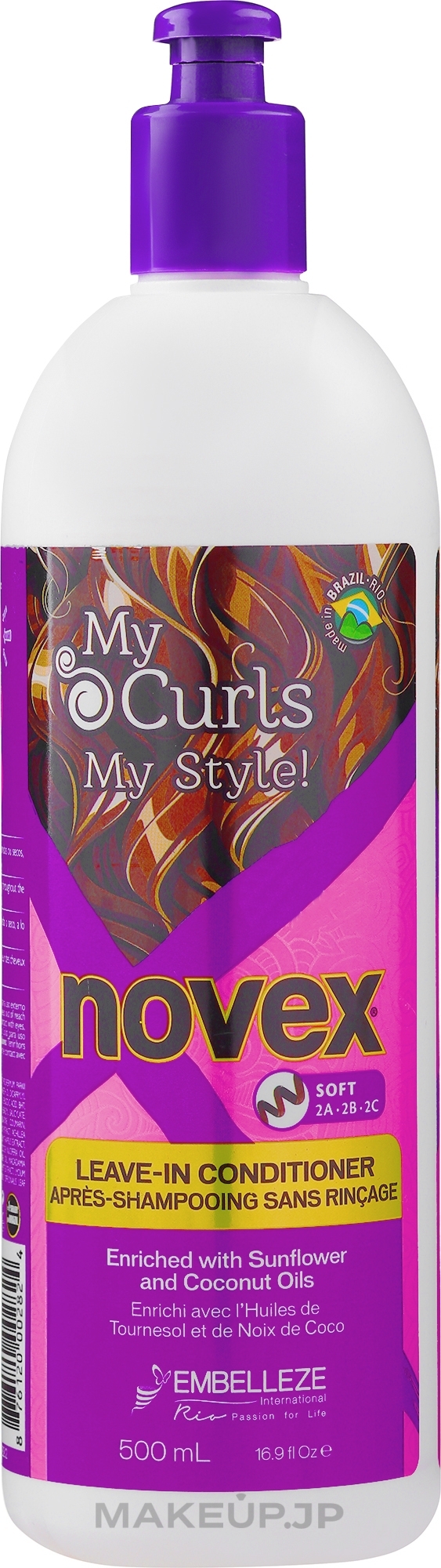 Cream for Curly Hair - Novex My Curls Soft Leave In Conditioner — photo 500 g