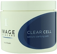 Fragrances, Perfumes, Cosmetics Antibacterial Salicylic Pads - Image Skincare Clear Cell Salicylic Clarifying Pads