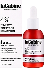 Face Cream Serum - La Cabine Monoactives 4% Peptides Serum Cream — photo N3