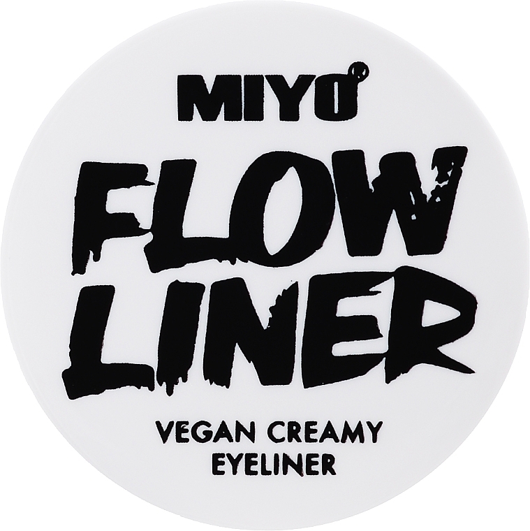 Vegan Eyeliner - Miyo Flow Liner Vegan Creamy Eyeliner — photo N2
