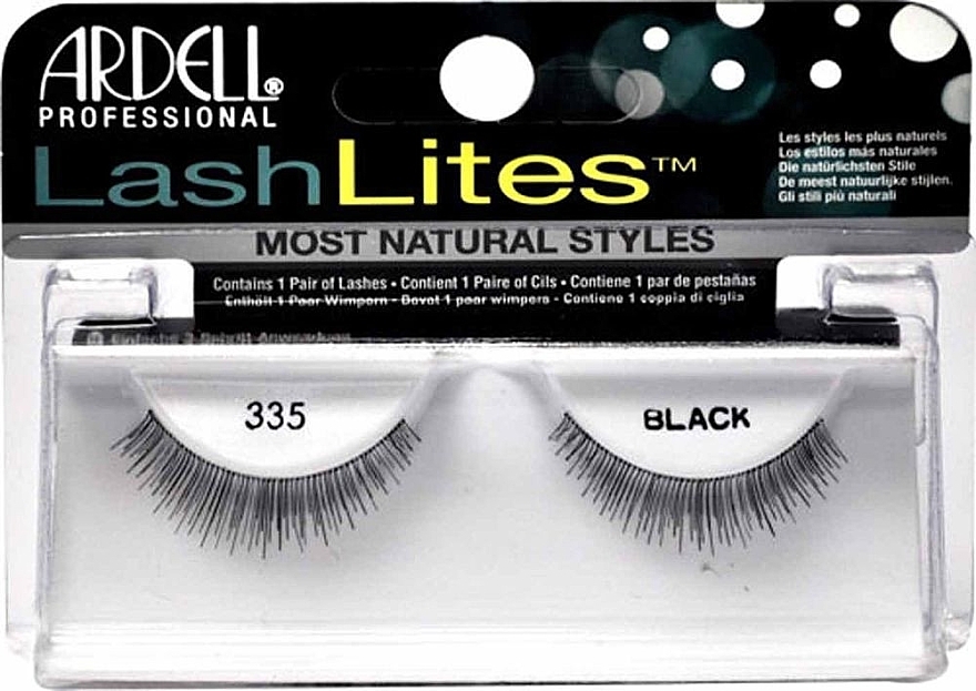 Flase Lashes - Ardell LashLites Black 335 — photo N1