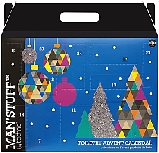 Fragrances, Perfumes, Cosmetics Advent Calendar, 24 products - Technic Cosmetics Man'Stuff Toiletry Advent Calendar