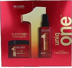 Fragrances, Perfumes, Cosmetics Set - Revlon Professional Uniq One (h/mask/300ml + h/mask/150ml)