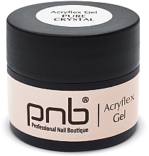 Fragrances, Perfumes, Cosmetics Nail Gel - PNB Acryflex Gel Pure Crystal