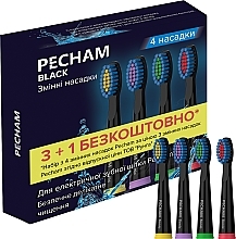 Fragrances, Perfumes, Cosmetics Electric Toothbrush Heads - Pecham Travel Black