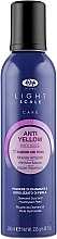 Anti-Yellow Purple Hair Foam - Lisap Light Scale Anti Yellow Mousse — photo N1