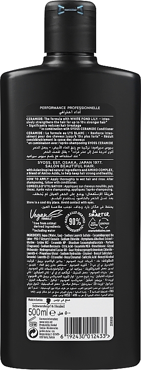 Strengthening Shampoo - Syoss Ceramide Complex Anti-Breakage Shampoo — photo N6