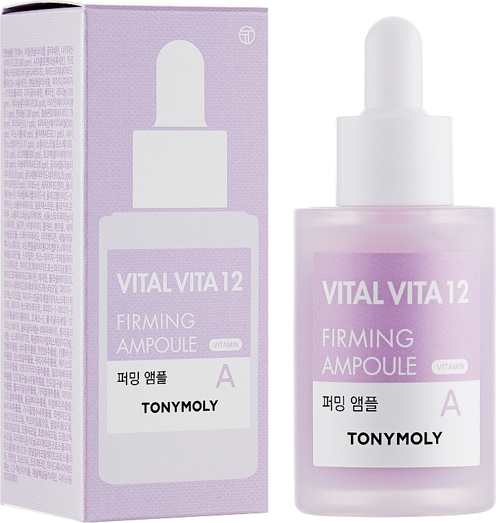 Firming Ampoule Essence with Vitamin A - Tony Moly Vital Vita 12 Firming Ampoule — photo N13