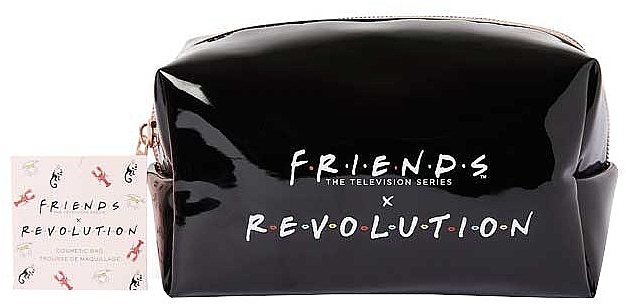 Makeup Bag - Makeup Revolution X Friends Bag Black — photo N1