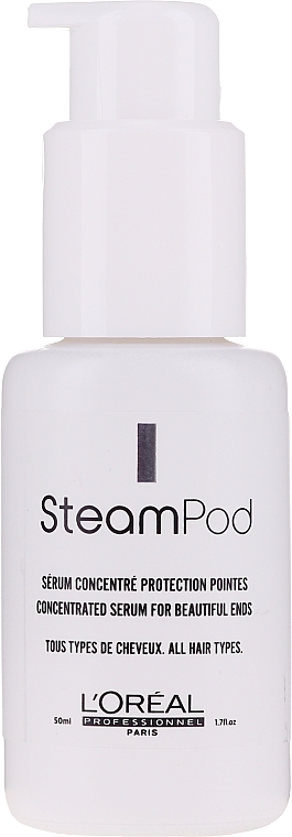 Damaged Hair Serum - L'Oreal Professionnel Steampod Protecting Concentrate Beautifying Ends — photo N1