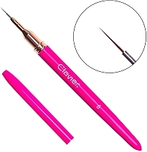 Decor Brush, 6 mm, No. 01 - Clavier Magenta  — photo N1