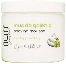 Fragrances, Perfumes, Cosmetics Avocado & Niacinamide Shaving Mousse - Fluff Superfood Shaving Mousse