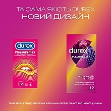 Condoms, 12 pcs - Durex Pleasuremax — photo N4