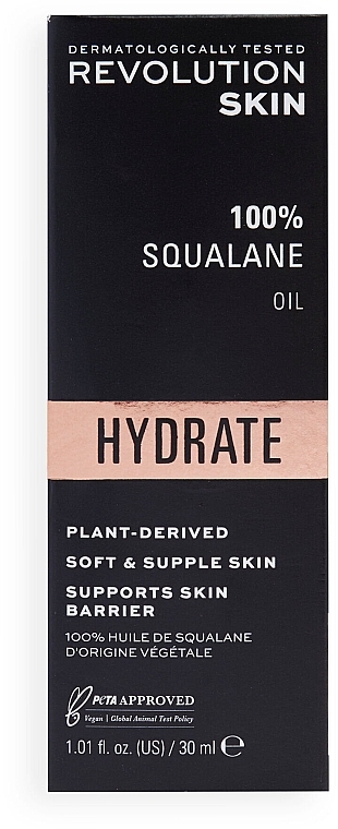 Squalane Face Oil - Revolution Skin Hydrate 100% Squalane Face Oil — photo N5