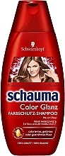 Hair Shampoo "Color Shine" for Colored Hair - Schwarzkopf Schauma Shampoo — photo N5