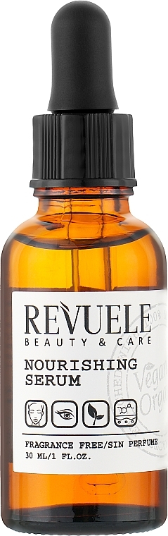 Nourishing Face Serum - Revuele Vegan & Organic Nourishing Serum — photo N1