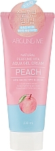 Fragrances, Perfumes, Cosmetics Body Shower Gel Cream - Welcos Around Me Aqua Gel Cream Peach