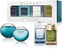 Bvlgari Mixed Men Lines Travel Set - Set (edt/2x5 ml + edp/2x5 ml) — photo N1