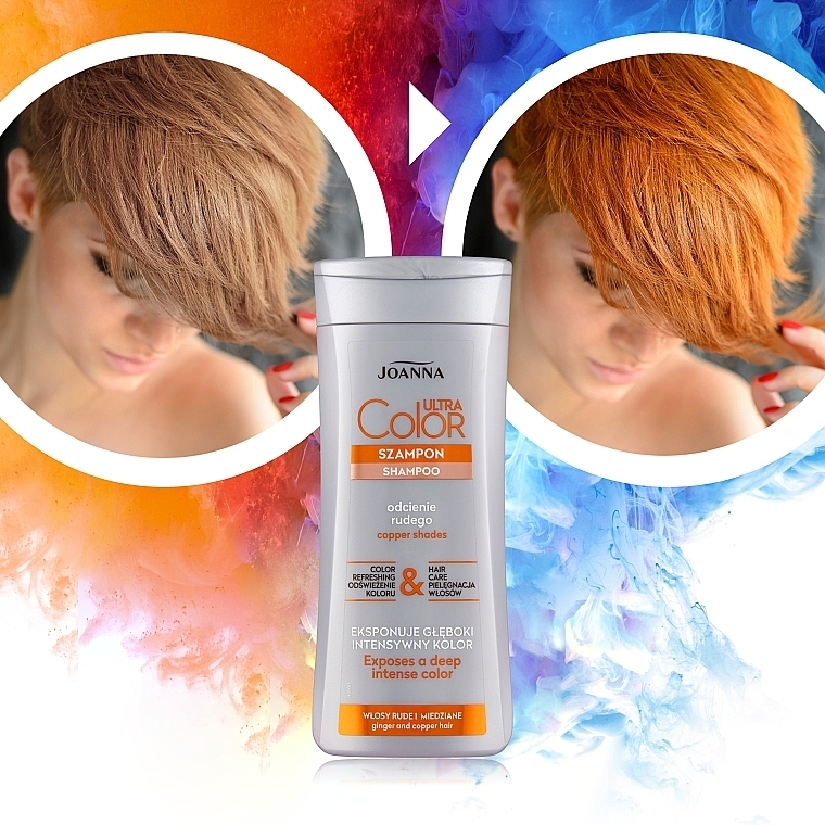 Copper Hair Shampoo - Joanna Ultra Color System — photo N4