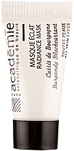 Fragrances, Perfumes, Cosmetics Radiance Mask "Burgandy Blackcurrant" - Academie Masque eclat (mini size) 