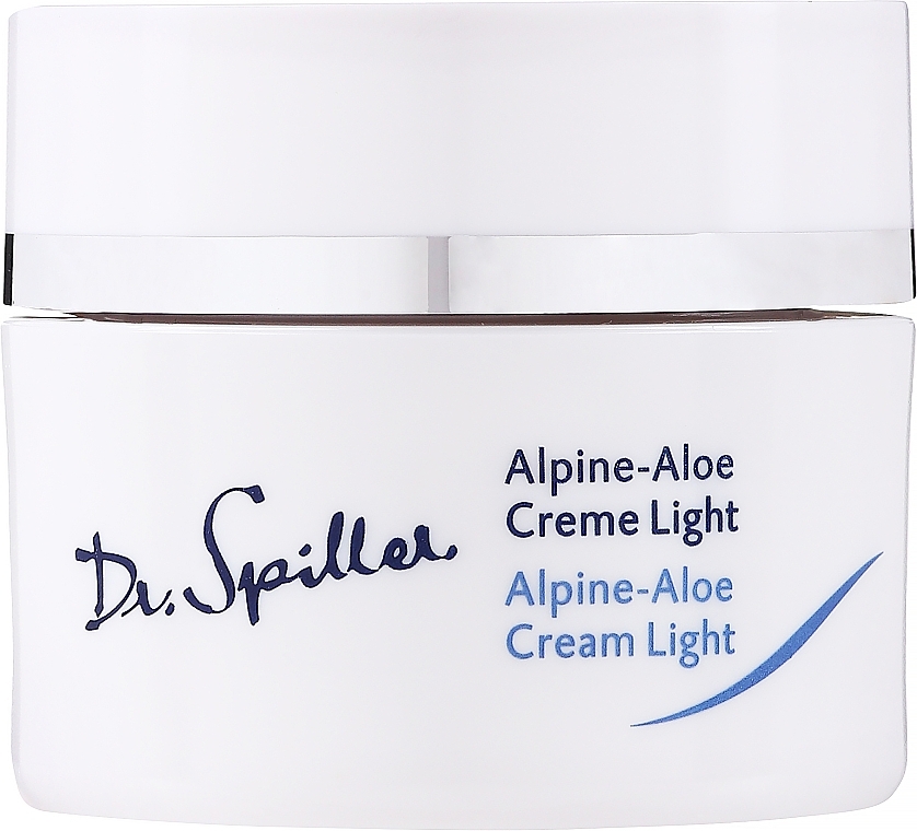 Light Alpine Aloe Cream - Dr. Spiller Alpine-Aloe Cream Light — photo N3