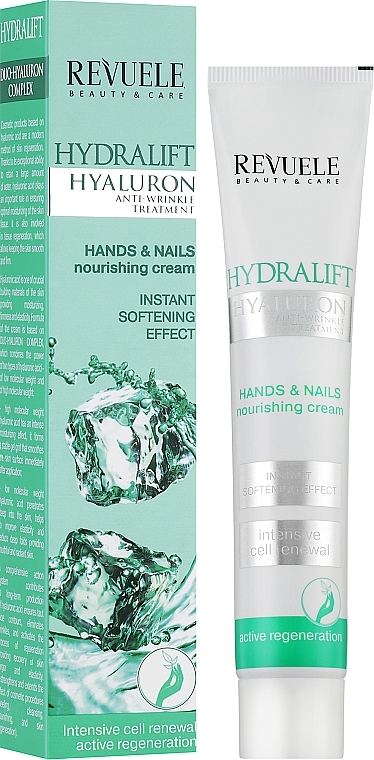 Hand and Nail Cream - Revuele Hydralift Hyaluron Hands And Nails Nourishing Cream — photo N8