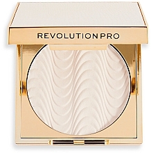 Fragrances, Perfumes, Cosmetics Powder - Revolution Pro Protect Mattifying Translucent Pressed Setting Powder SPF6