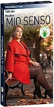 Tights "Piccadilly PlusSize" 100 Den, black - Mio Senso — photo N1