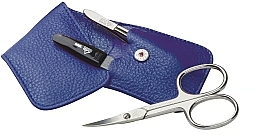 Manicure Set 'Siena', 3 pcs, blue - Erbe Solingen — photo N2