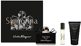 Fragrances, Perfumes, Cosmetics Salvatore Ferragamo Signorina Misteriosa - Set (edp/100ml + b/lot/50ml + edp/10ml)