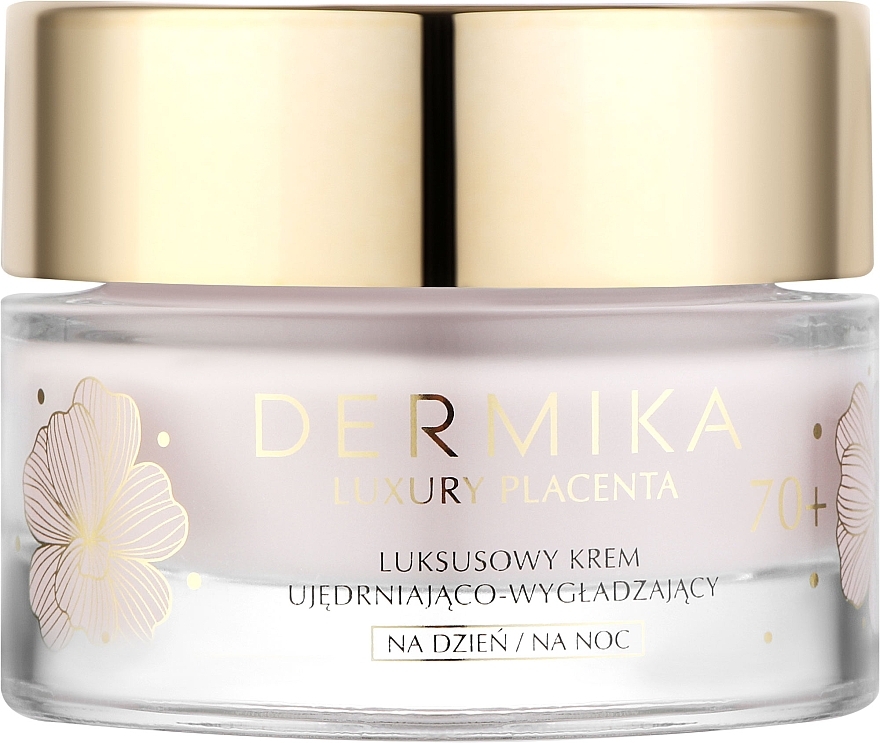 Firming and Smoothing Cream - Dermika Luxury Placenta 70+ — photo N1