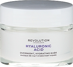 Night Mask - Makeup Revolution Skincare Hyaluronic Acid Overnight Hydrating Face Mask  — photo N2