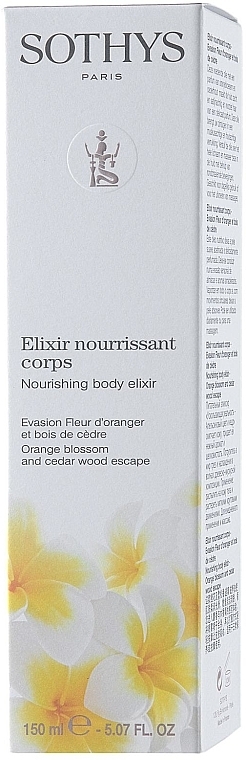 Rich Orange & Cedar Body Elixir - Sothys Nourishing Body Elixir Orange Blossom And Cedar Escape — photo N3