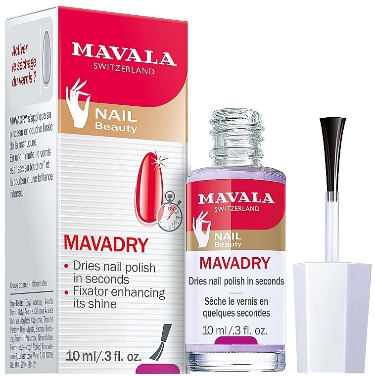 Fast Drying Nail Polish Finish - Mavala Mavadry — photo N1