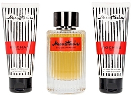 Fragrances, Perfumes, Cosmetics Set - Rochas Moustache (edp/125ml + sh/gel/100ml + b/balm/100ml) 