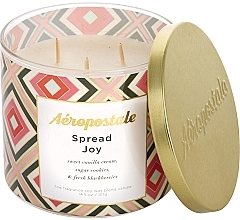 Scented Candle - Aeropostale Spread Joy Fine Fragrance Candle — photo N1