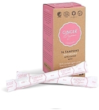 Tampons with Applicator "Mini", 16 pcs - Ginger Organic — photo N2