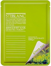 Fragrances, Perfumes, Cosmetics Face Mask - Steblanc Essence Sheet Mask Green Tea