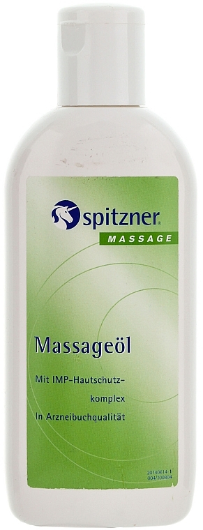 Massage Oil - Spitzner Arzneimittel Massage — photo N1