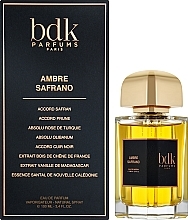 BDK Parfums Ambre Safrano - Eau de Parfum — photo N2