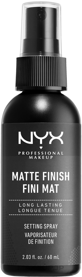 Mattifying Makeup Setting Spray - NYX Professional Makeup Matte Finish Long Lasting Setting Spray — photo 60 ml