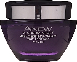 Lifting Anti-Wrinkle Protinol Night Cream - Anew Platinum Night Replenishing Cream With Protinol — photo N6