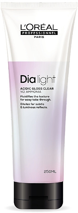 Clear Acidic Toner - L'Oreal Professionnel Dialight Acidic Gloss Clear — photo N14