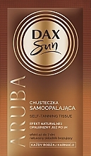 Self Tan Wipes - Dax Sun Aruba Self-Tanning Tissue — photo N1
