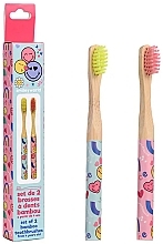 Fragrances, Perfumes, Cosmetics Kids Toothbrush - Take Care Smiley Word Toothbrush