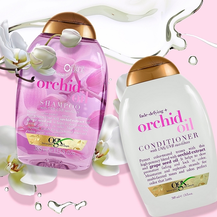 Orchid Oil Conditioner for Colored Hair - OGX Orchid Oil Conditioner — photo N8