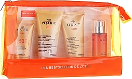 Fragrances, Perfumes, Cosmetics Set - Nuxe Sun Discovery Set (cr/30ml + shm/gel/50ml + b/lot/50ml+fr/water/30ml)